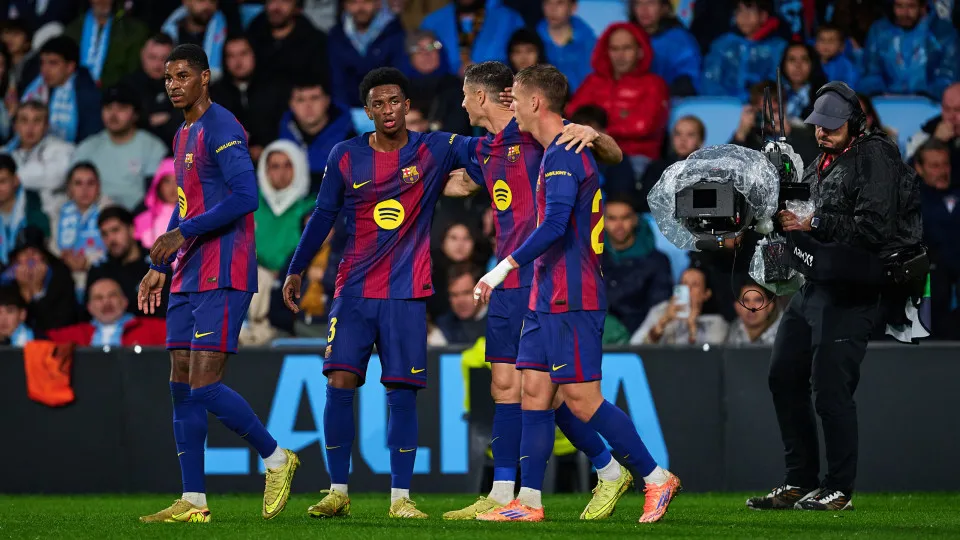 Espanha: Barcelona vence em Vigo e reduz diferença para o líder Real Madrid