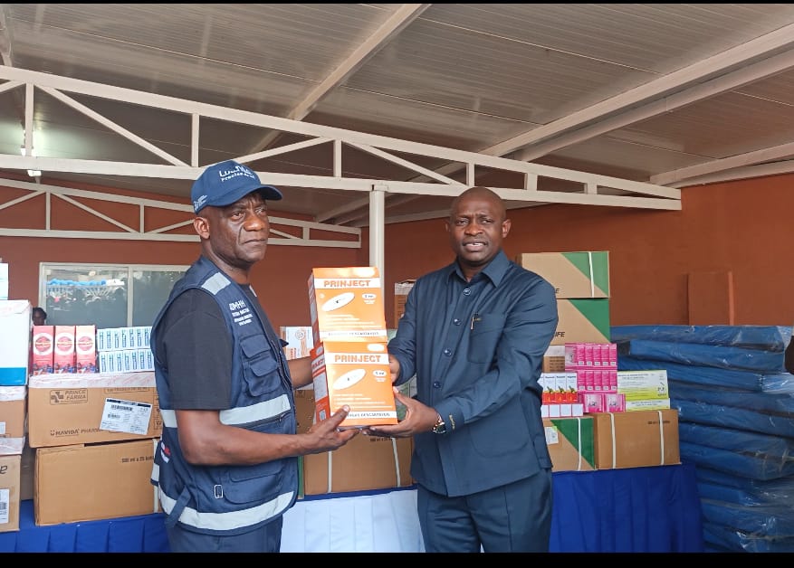 Centro de Saúde do Ndala Muleba beneficia de medicamentos doados pelo MOVANGOLA