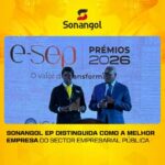 SONANGOL distinguida com prêmio de melhor Empresa Pública 2025