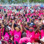 Vice-presidente do MPLA participa na marcha Rosa em Luanda